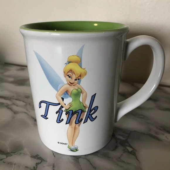 Disney Other - 💕 Disney Store Tink Coffee Mug Tinkerbell Ceramic Tea Cup Oversized 16 oz EUC